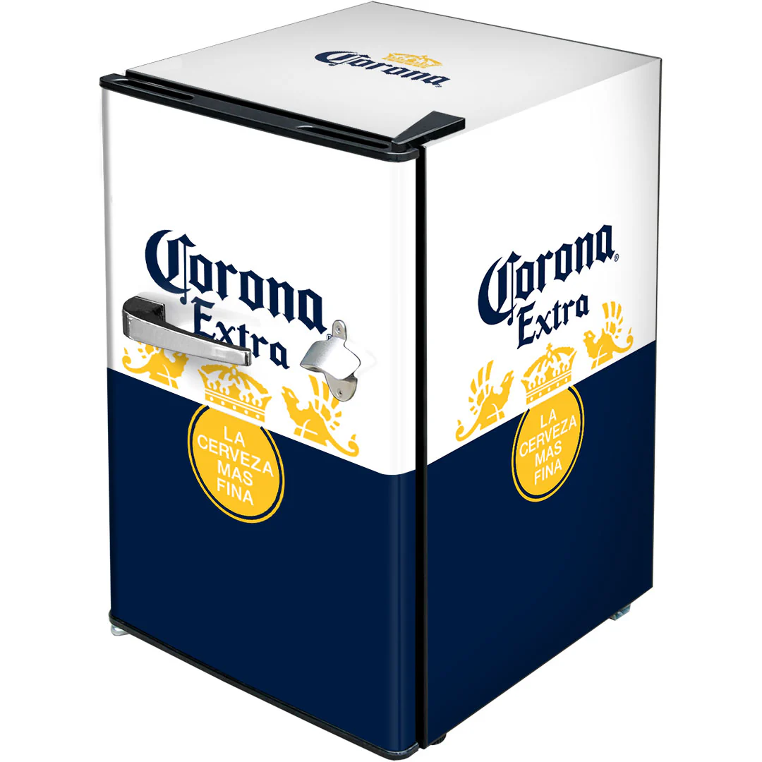 Corona Retro Mini Bar Fridge 70 Litre Schmick Brand With Opener - Model BC70B-CORONA-V1 - Image 12