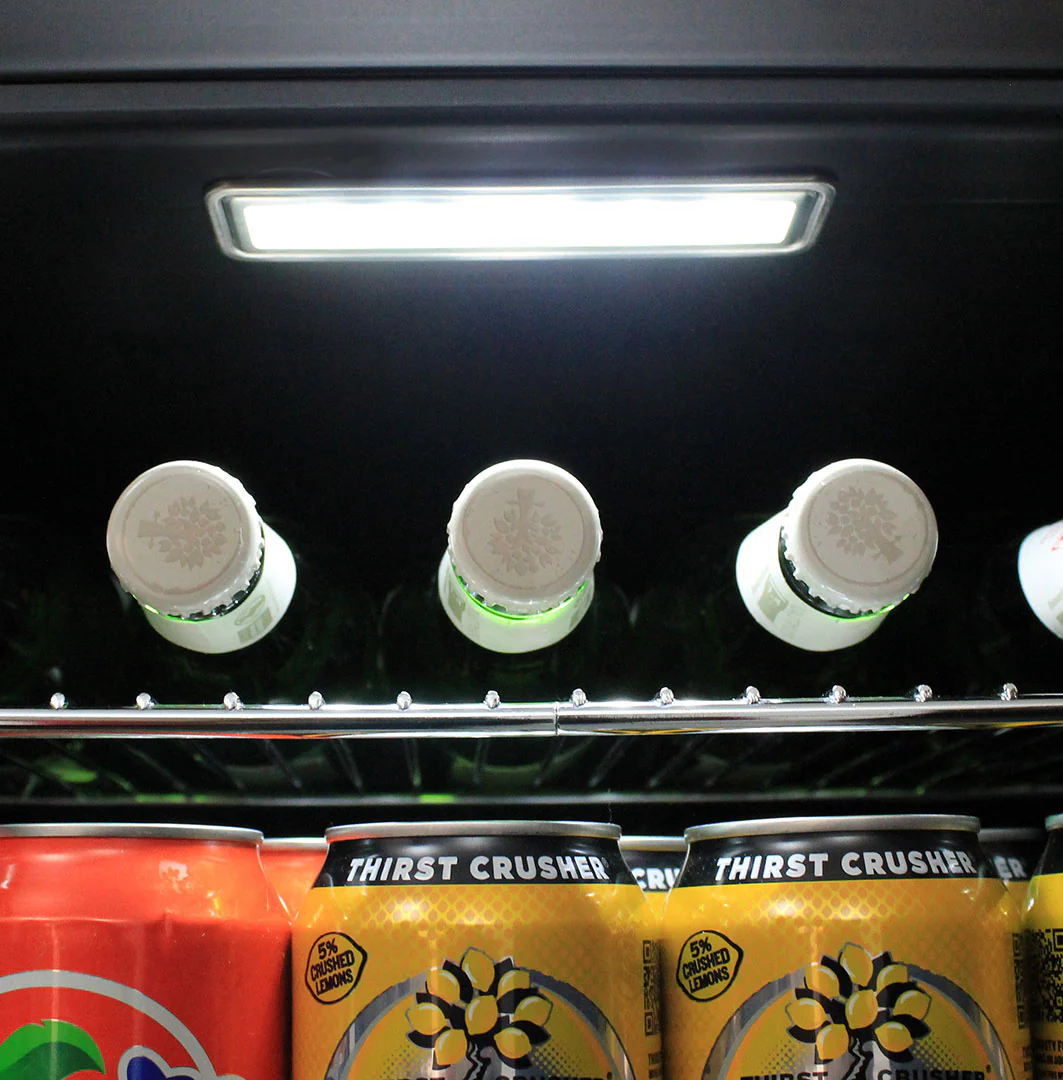 Corona Retro Mini Bar Fridge 70 Litre Schmick Brand With Opener - Model BC70B-CORONA-V1 - Image 4