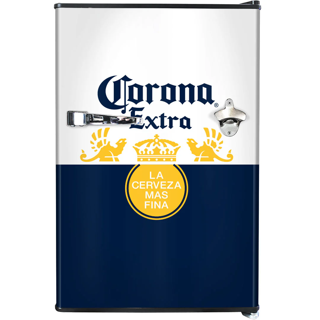 Corona Retro Mini Bar Fridge 70 Litre Schmick Brand With Opener - Model BC70B-CORONA-V1 - Image 7