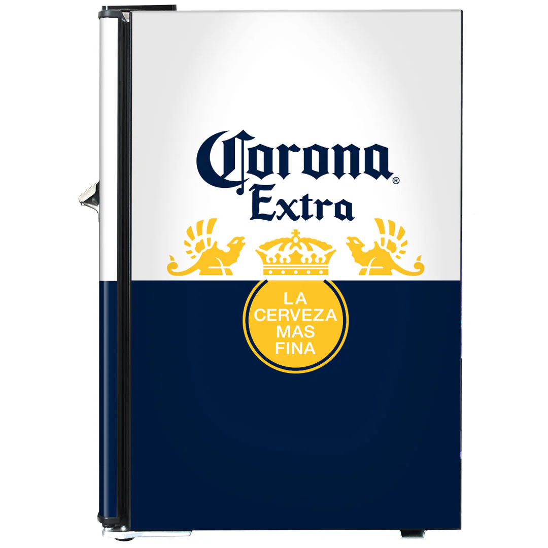 Corona Retro Mini Bar Fridge 70 Litre Schmick Brand With Opener - Model BC70B-CORONA-V1 - Image 9