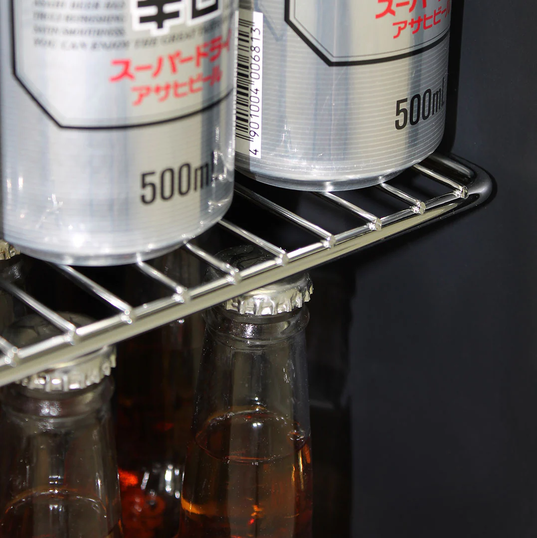 Great Northern Original Branded Glass Door Bar Fridge With Cool Frosted Door Logo - Model SC70-B-GNBC-ORIG - Image 4