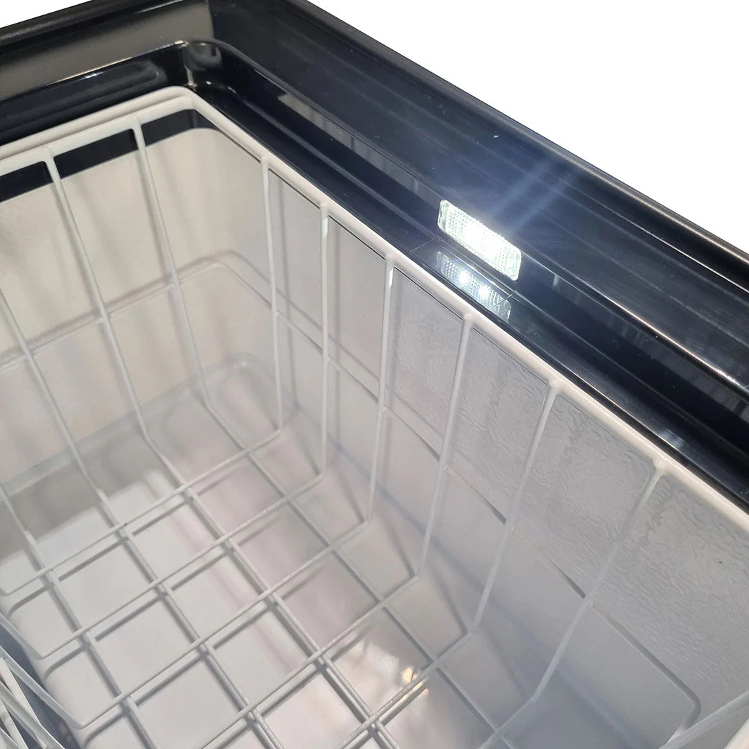 Great Northern Portable Camping Multi Purpose Fridge Freezer 12 - 24 & 240V - 60Litre - Model SK-BDC60-GNBC - Image 4