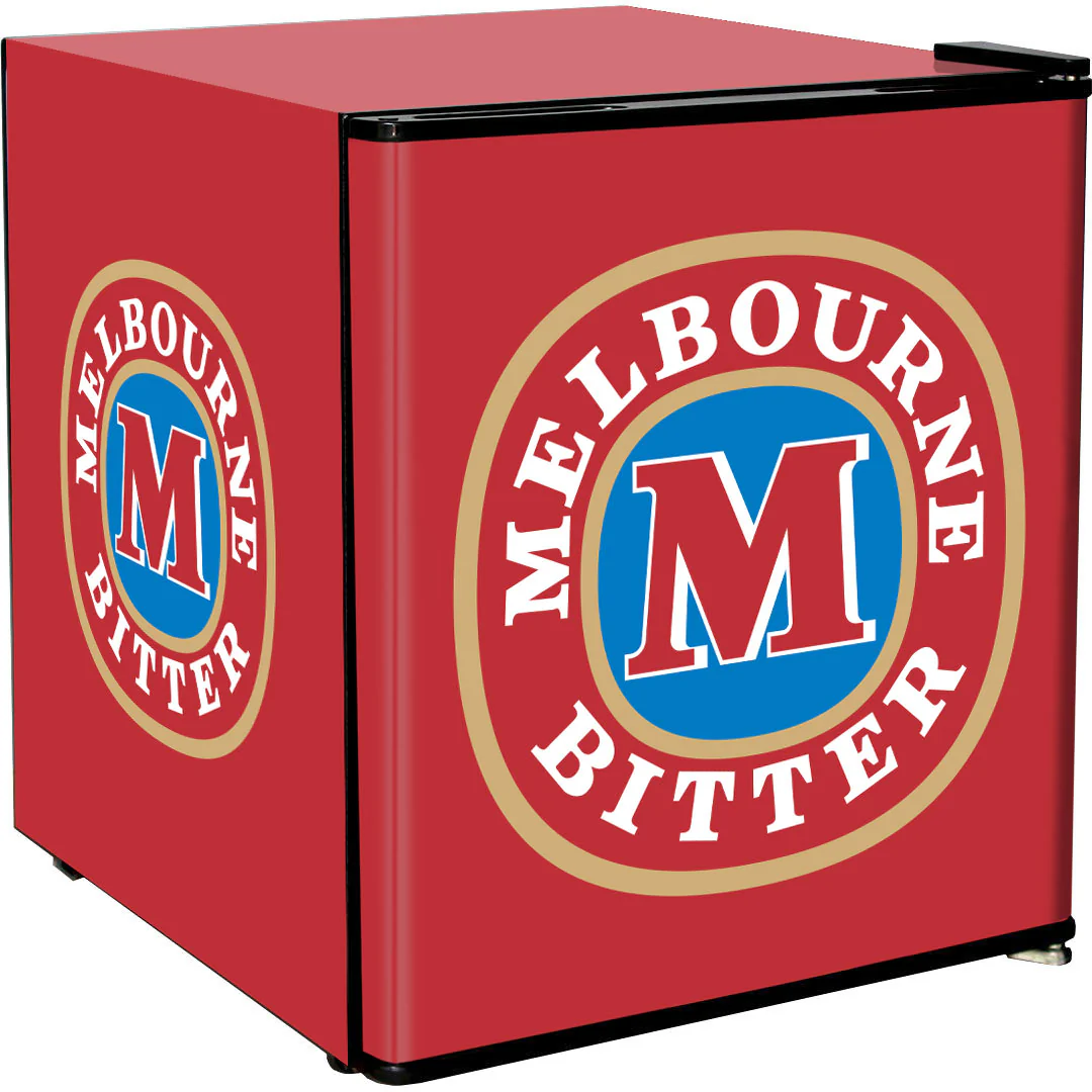 Melbourne Bitter Branded Mini Bar Fridge - Model BC46B2-MB - Image 3