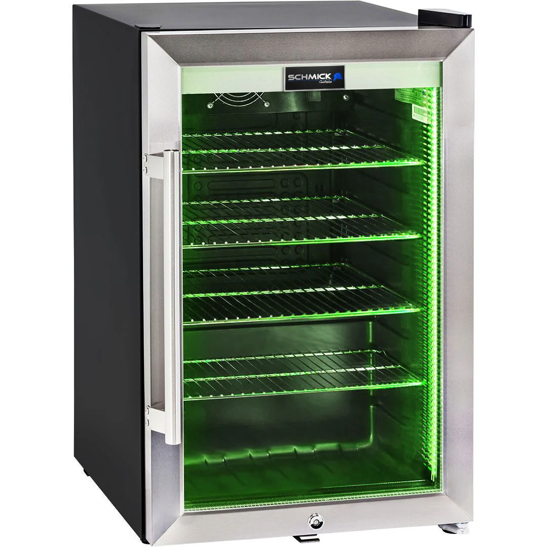 Ned Kelly Designed Glass Door Bar Fridge 70 Litre - Model SC70-SS-NED - Image 13