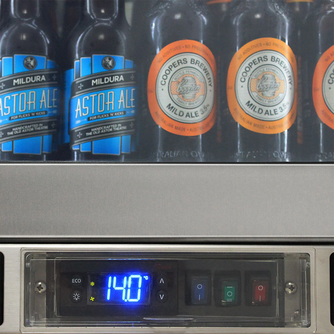 Outdoor Rhino ENVY 1 Door Bar Fridge Coldest Beer 43ºC+ Best Alfresco 316 Stainless Quiet With No Condensation - Model ENV1R-SS - Image 11