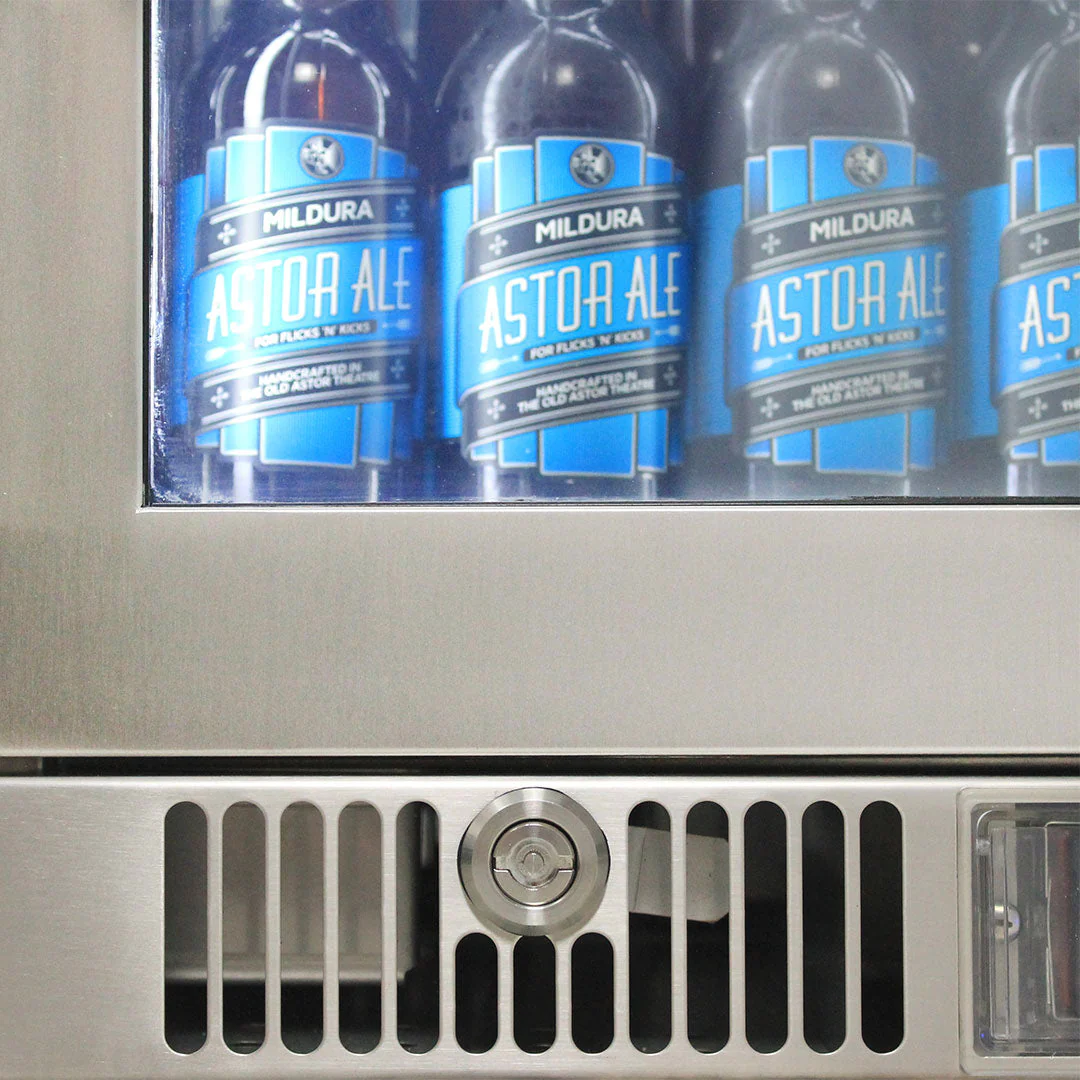 Outdoor Rhino ENVY 1 Door Bar Fridge Coldest Beer 43ºC+ Best Alfresco 316 Stainless Quiet With No Condensation - Model ENV1R-SS - Image 13