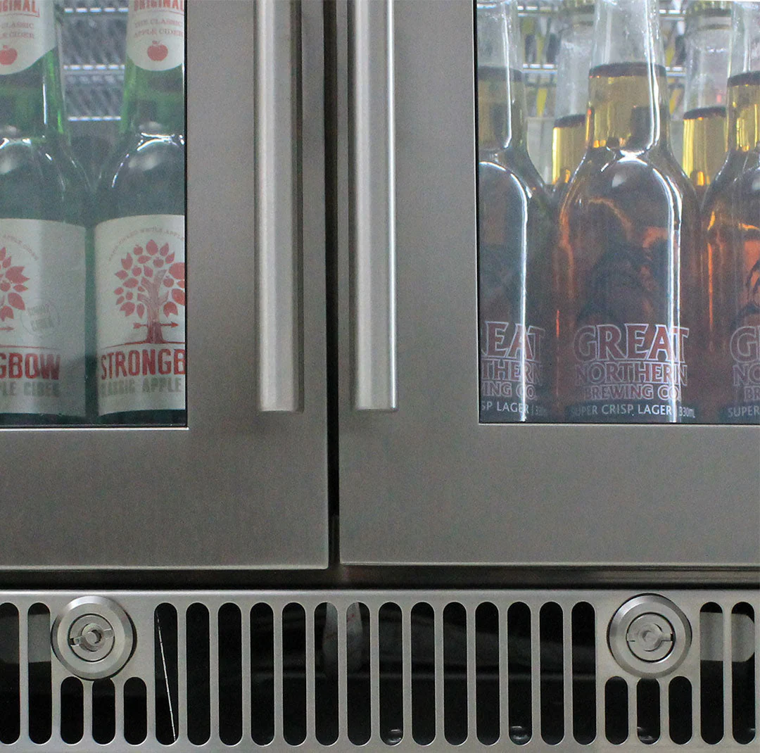 Outdoor Rhino ENVY 3 Door Bar Fridge Coldest Beer 43ºC+ Best Alfresco 316 Marine Grade Stainless Quiet With No Condensation - Model ENV3H-SS - Image 14