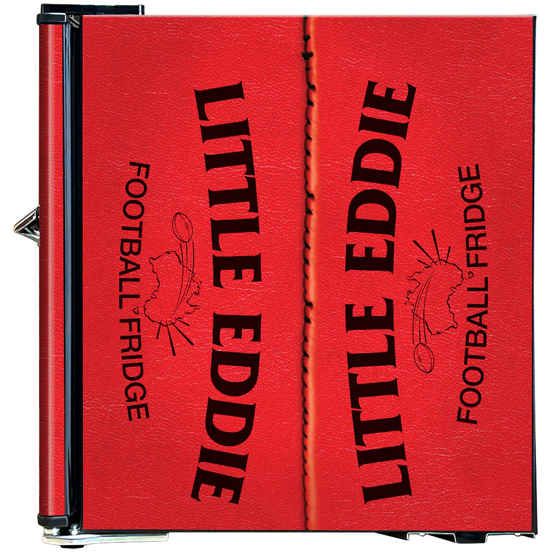Retro Footy Design Vintage Mini Bar Fridge With Opener - Add Your Own Name - Model BC46B-FOOTY - Image 16