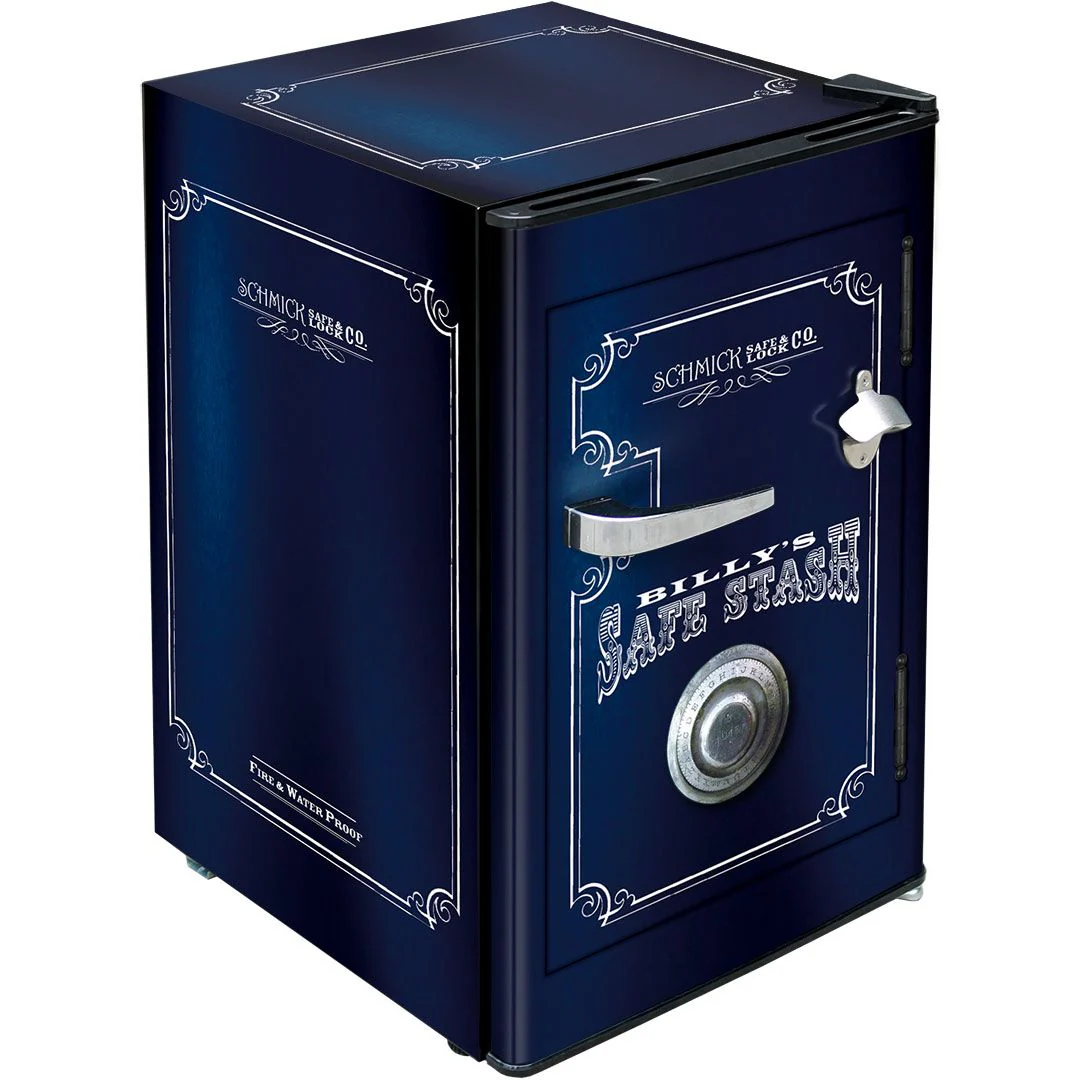 Retro Safe Design Mini Bar Fridge 70 Litre Schmick Brand With Opener - Model BC70B-SAFE - Image 10