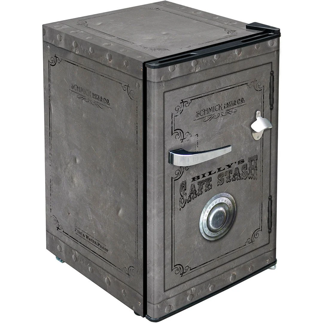 Retro Safe Design Mini Bar Fridge 70 Litre Schmick Brand With Opener - Model BC70B-SAFE - Image 12