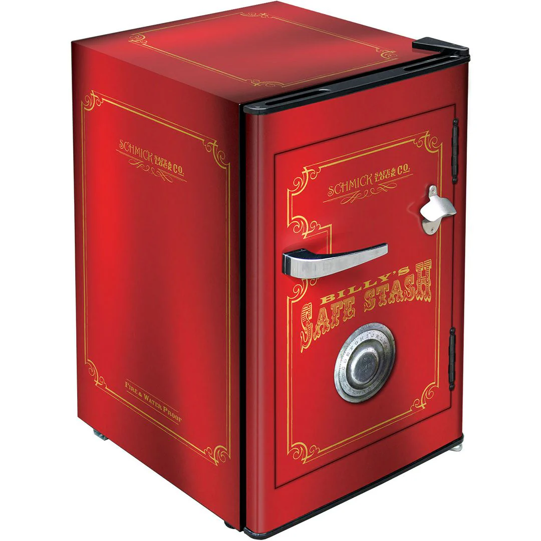 Retro Safe Design Mini Bar Fridge 70 Litre Schmick Brand With Opener - Model BC70B-SAFE - Image 7