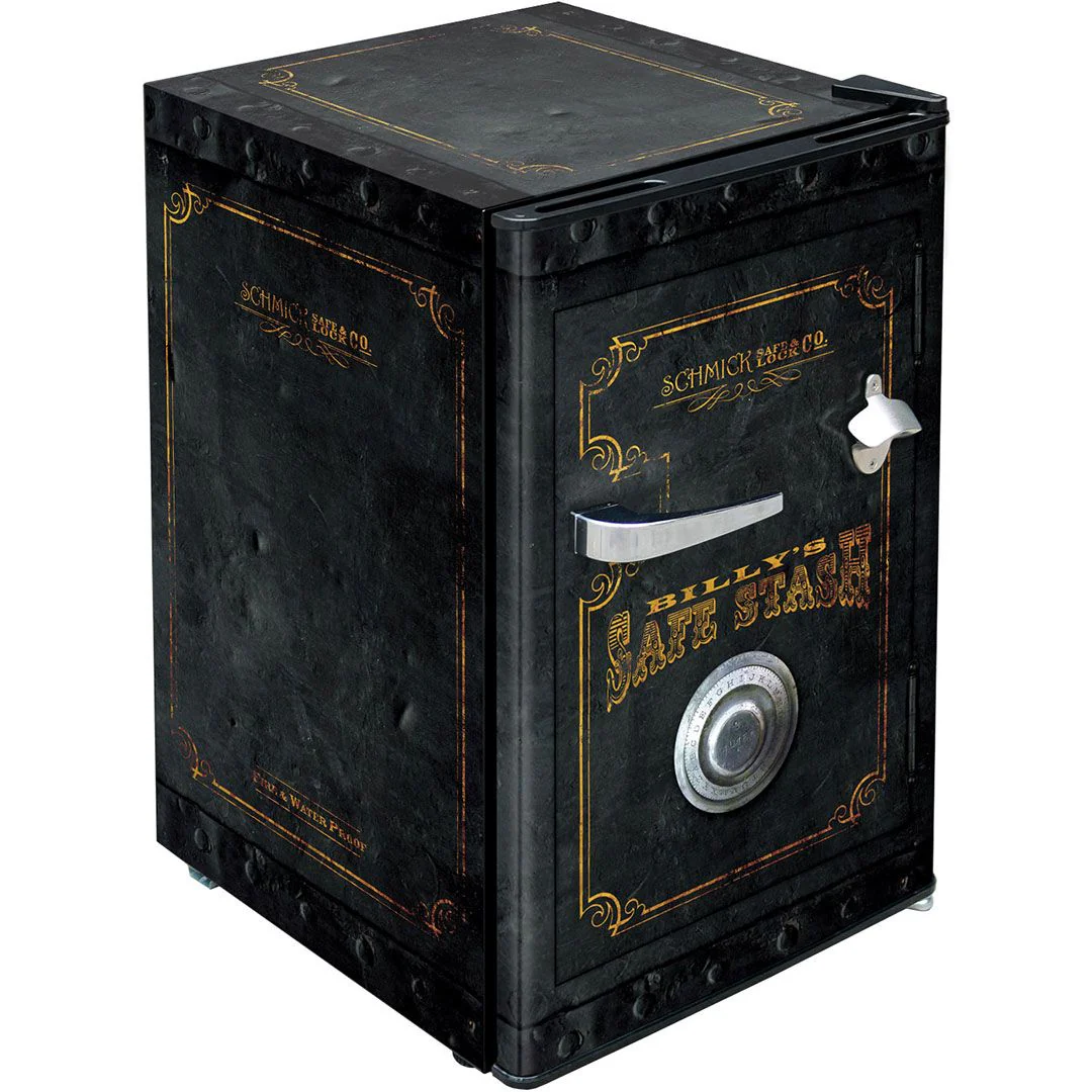 Retro Safe Design Mini Bar Fridge 70 Litre Schmick Brand With Opener - Model BC70B-SAFE - Image 8