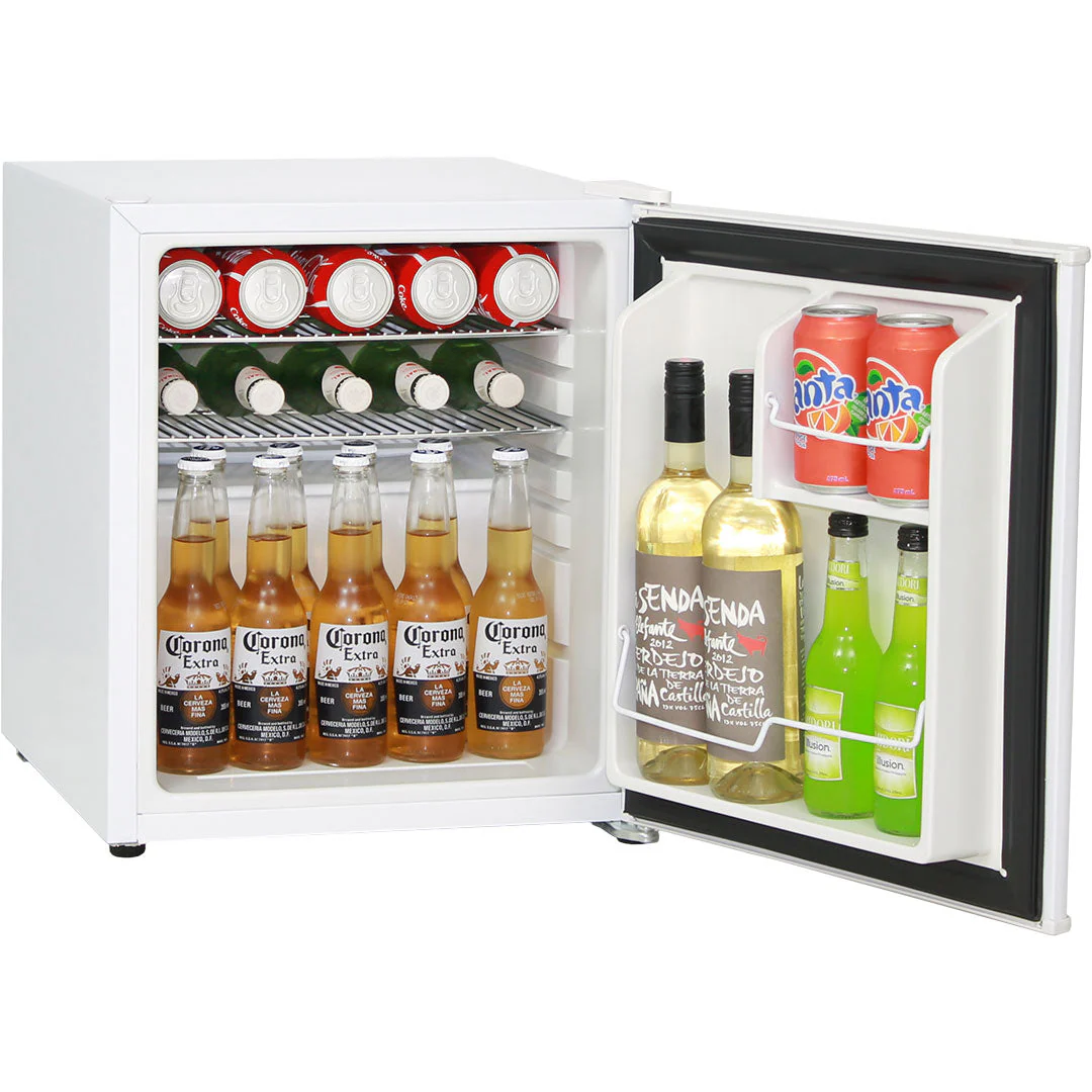 Retro White Vintage Mini Bar Fridge 46 Litre Schmick Brand With Opener - Model HUS-BC46W-RET - Image 3