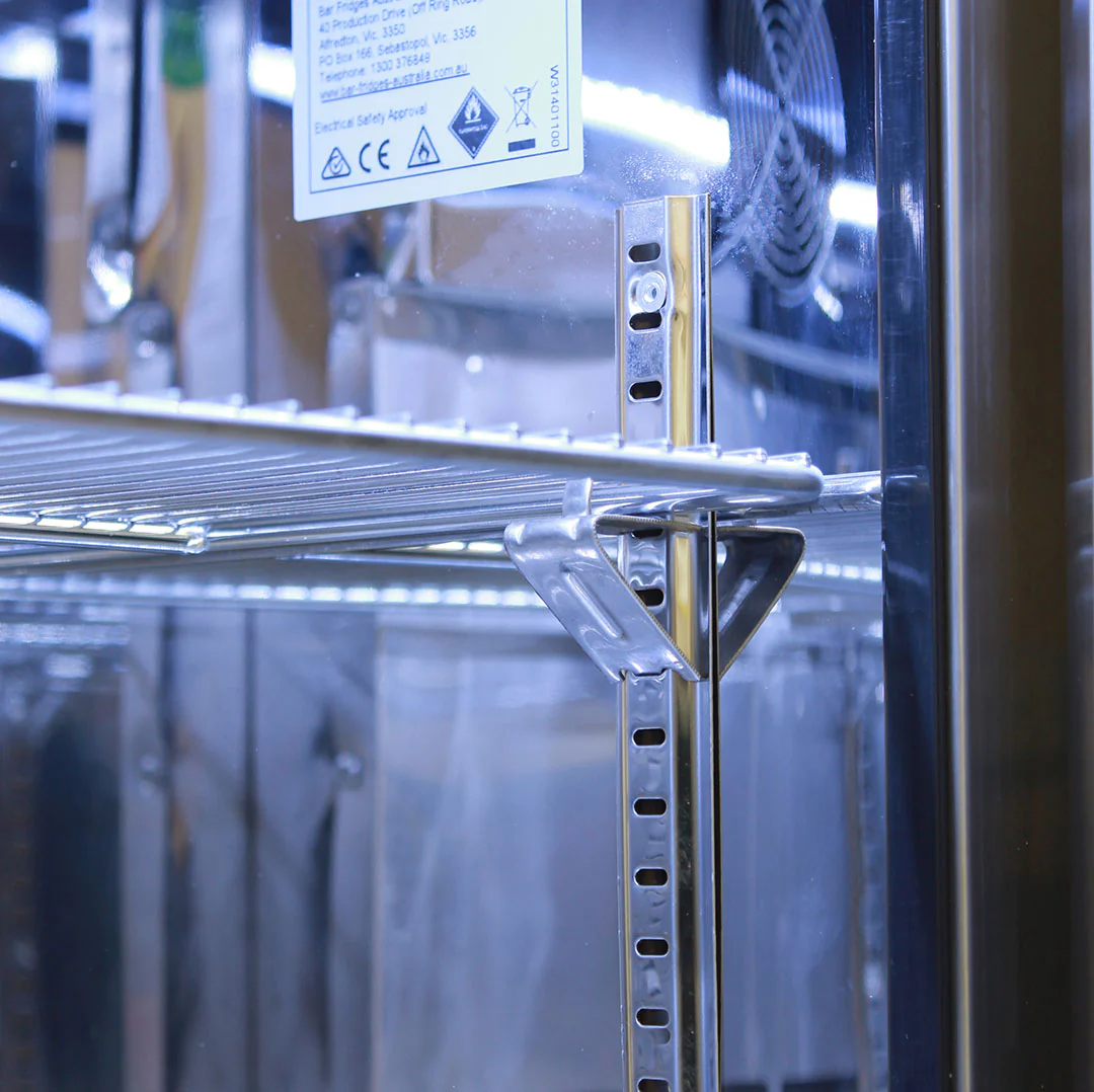 Rhino Glass 3 Door Alfresco Outdoor Bar Fridge All Stainless Energy Efficient Alfresco 330L - Model GSP3H-SS - Image 11