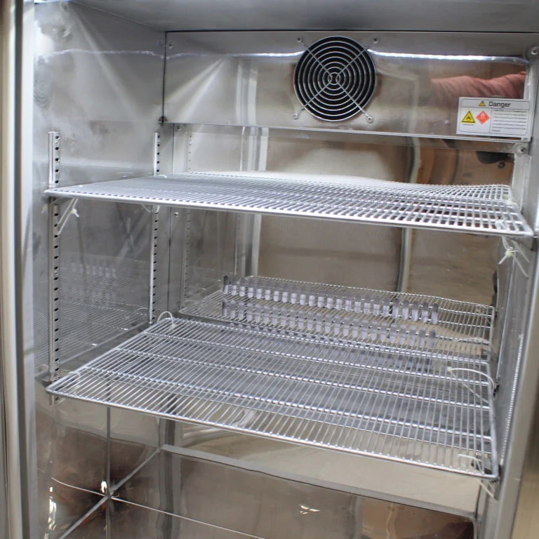 Rhino Stainless Steel Quiet Running 1 Door Solid Stainless Bar Fridge Right Hinged - Model SG1R-SD - Image 4