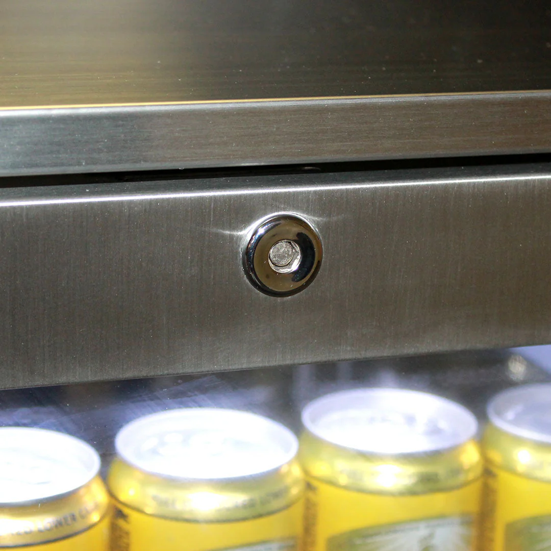 Rhino Stainless Steel 2 Door All Stainless Steel Bar Fridge - Model SG2H-SD - Image 4