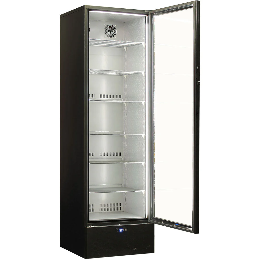 Schmick Classy Upright Heated Glass 1 Door Bar Fridge - Model SK422R-B-HD - Image 5