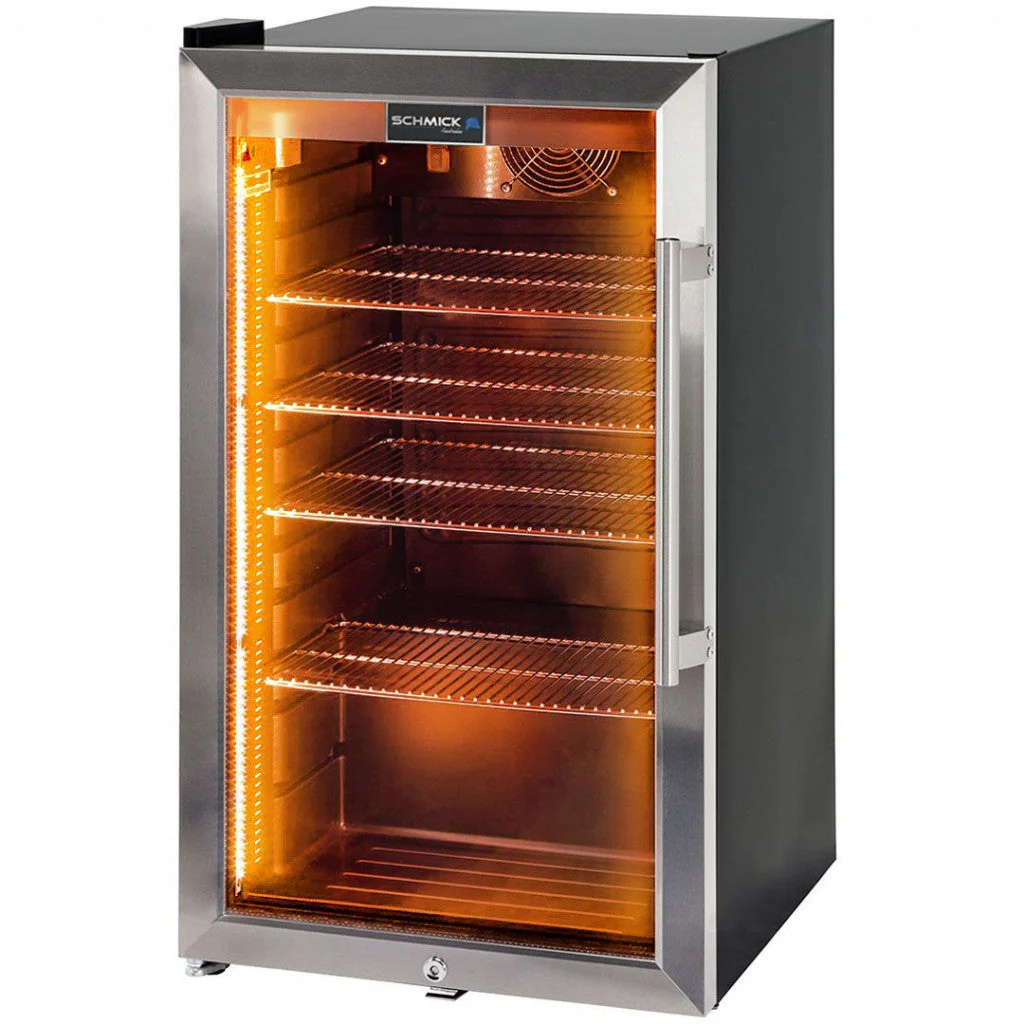 AAA Schmick Outdoor Triple Glazed Alfresco Bar Fridge With Led Strip Lights, Lock and LOW E Glass, indoor use also perfect! - Model HUS-SC88L-SS - Image 11