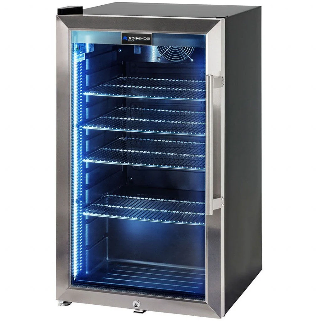 AAA Schmick Outdoor Triple Glazed Alfresco Bar Fridge With Led Strip Lights, Lock and LOW E Glass, indoor use also perfect! - Model HUS-SC88L-SS - Image 12