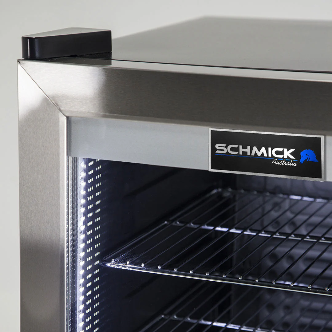 AAA Schmick Outdoor Triple Glazed Alfresco Bar Fridge With Led Strip Lights, Lock and LOW E Glass, indoor use also perfect! - Model HUS-SC88L-SS - Image 9