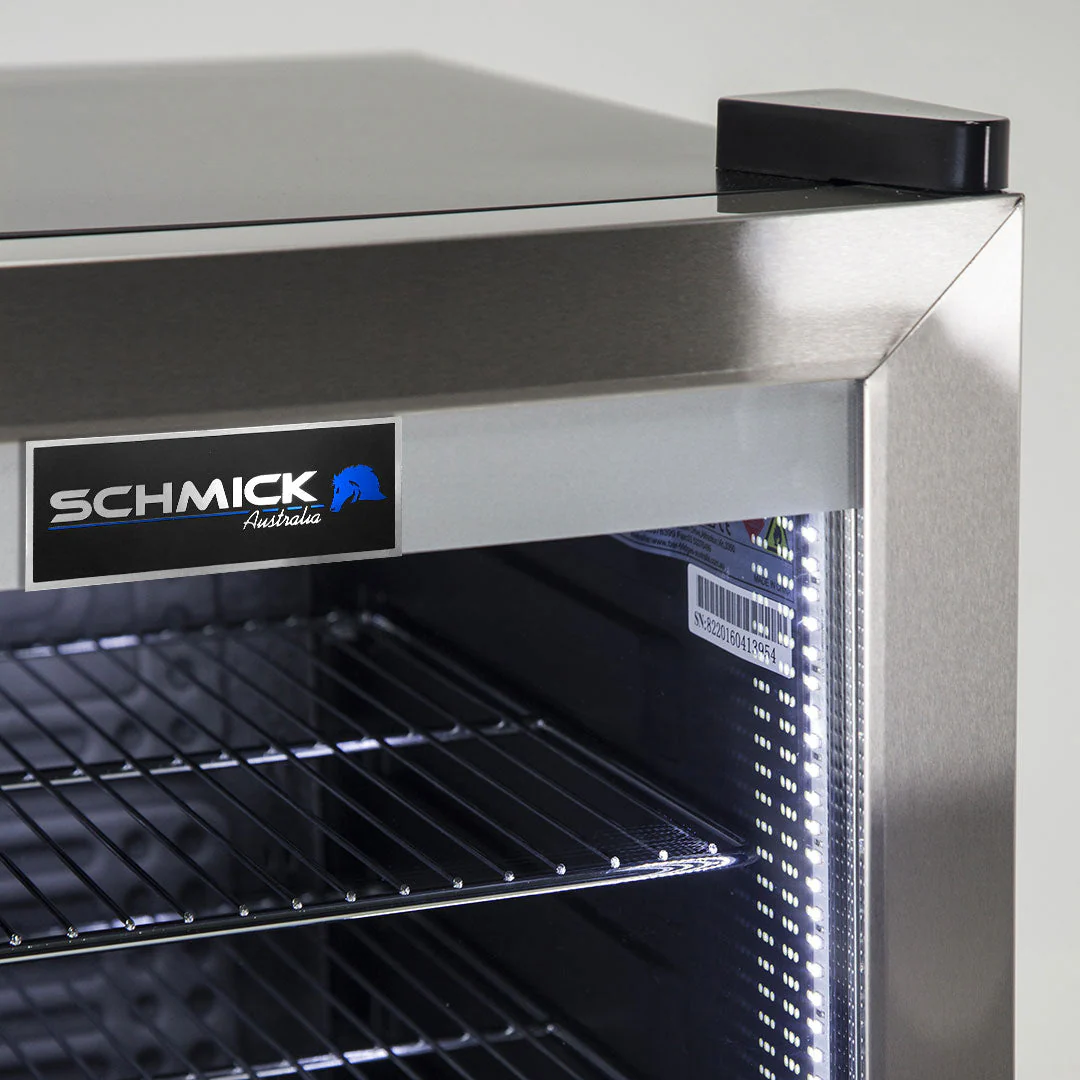 AAA Schmick Outdoor Triple Glazed Alfresco Bar Fridge With Led Strip Lights, Lock and LOW E Glass, indoor use also perfect! - Model HUS-SC88-SS - Image 5