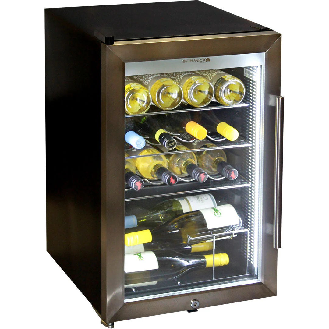 AAA Schmick Tropical Triple Glazed Outdoor Glass Bar Fridge 70 Litre - Model HUS-SC70-SS - Image 5