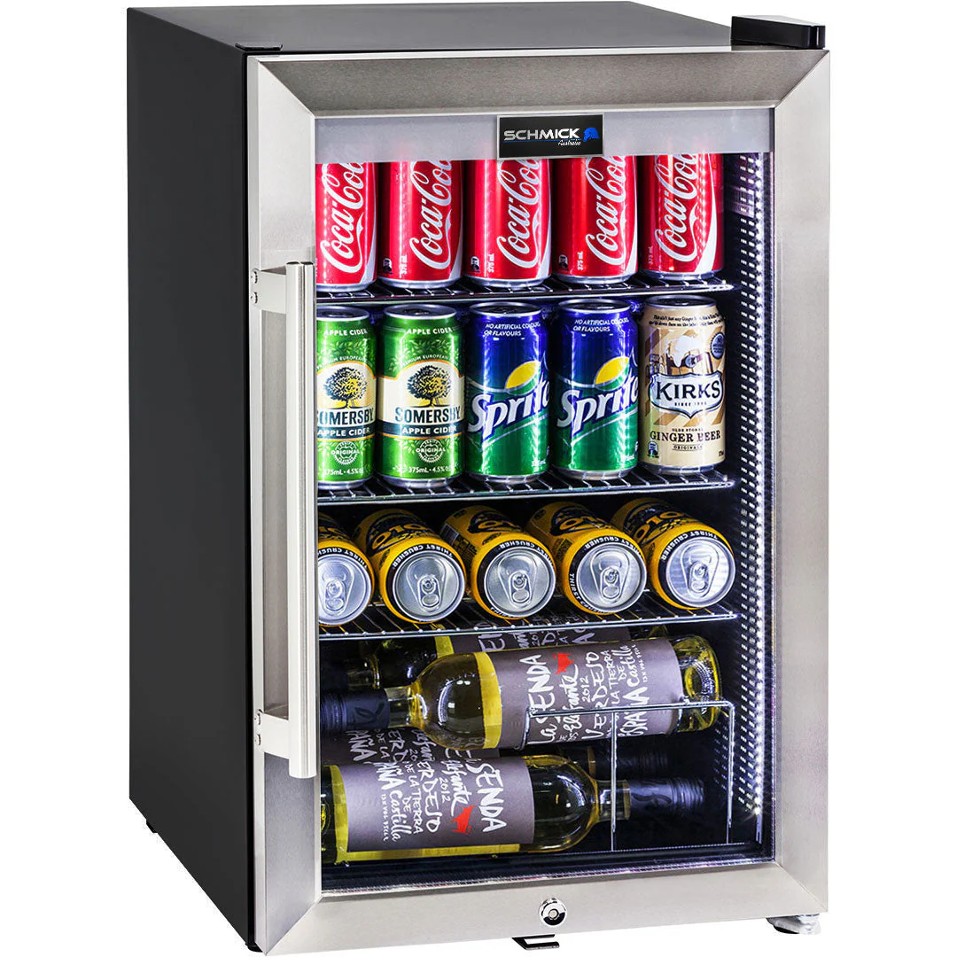 AAA Schmick Tropical Triple Glazed Outdoor Glass Bar Fridge 70 Litre - Model HUS-SC70-SS - Image 8