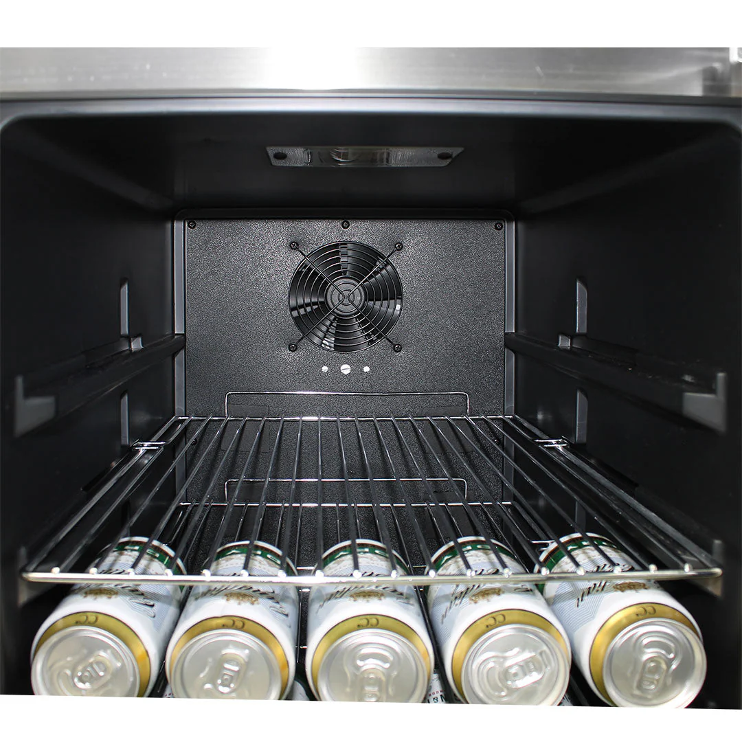 Schmick Twin Zone Beer And Wine Bar Fridge - Model JC190-GG - Image 10