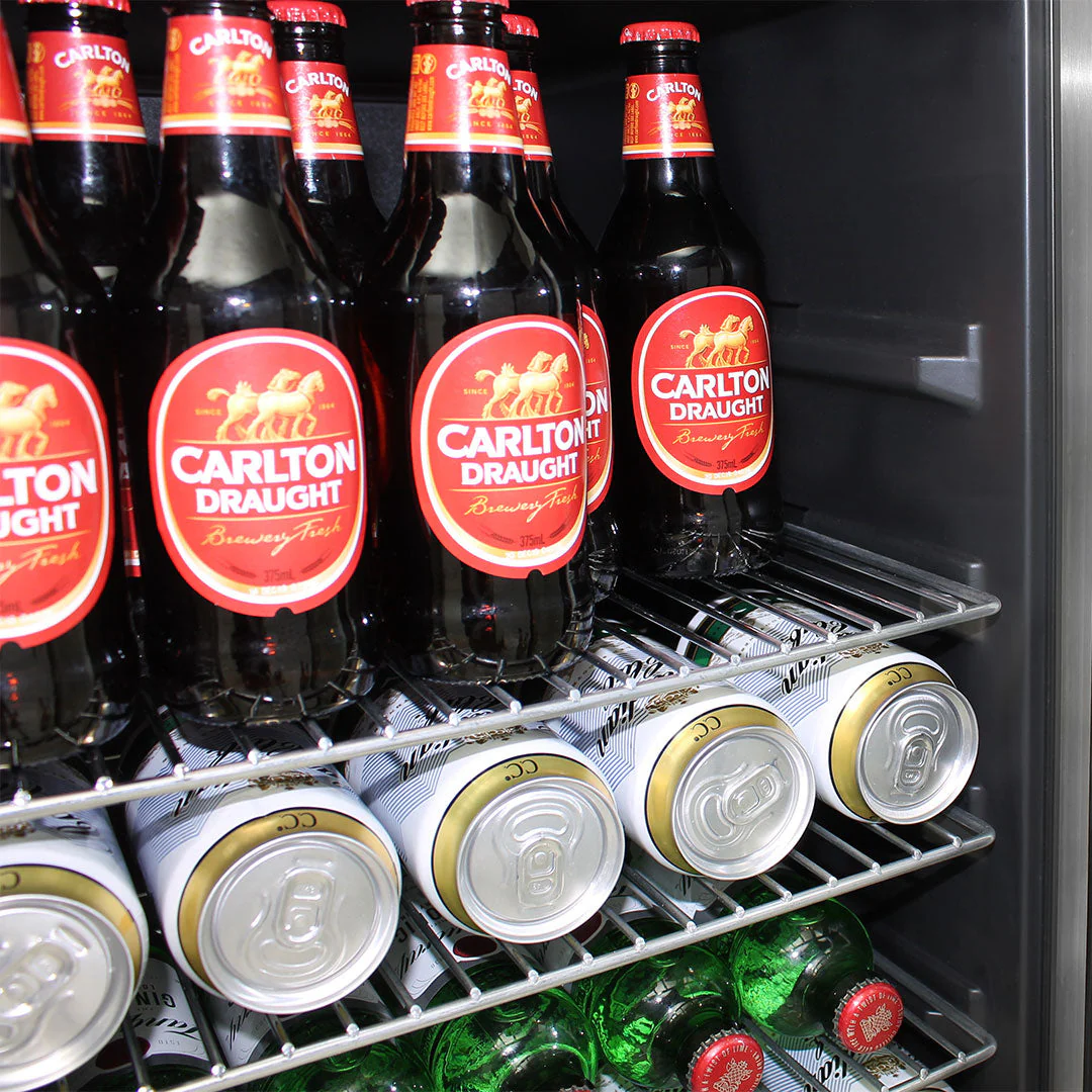 Schmick Twin Zone Beer And Wine Bar Fridge - Model JC190-GG - Image 12