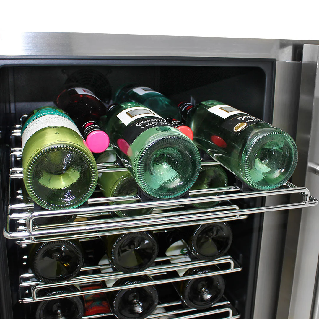 Schmick Twin Zone Beer And Wine Bar Fridge - Model JC190-GG - Image 14