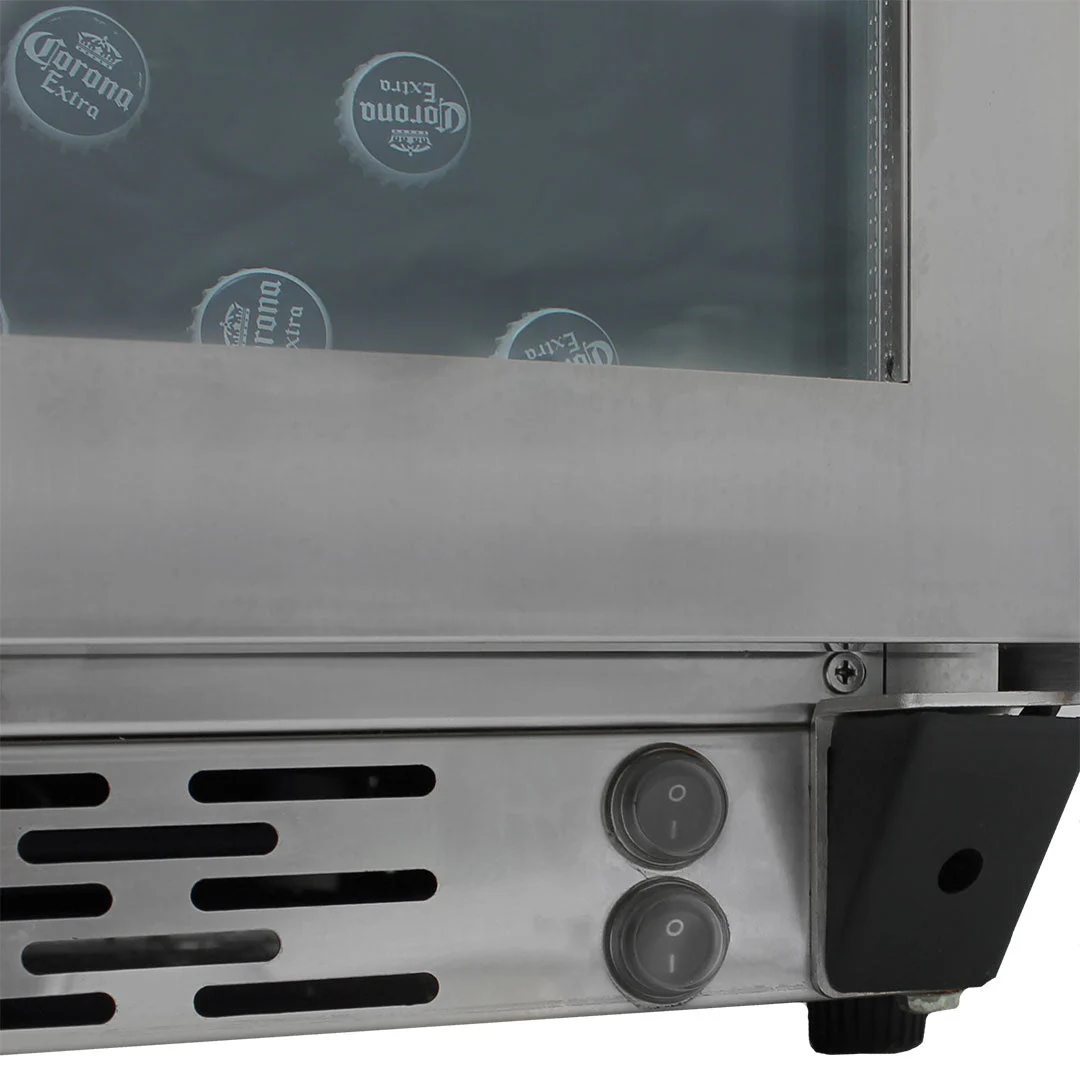 Schmick Twin Zone Beer And Wine Bar Fridge - Model JC190-GG - Image 7
