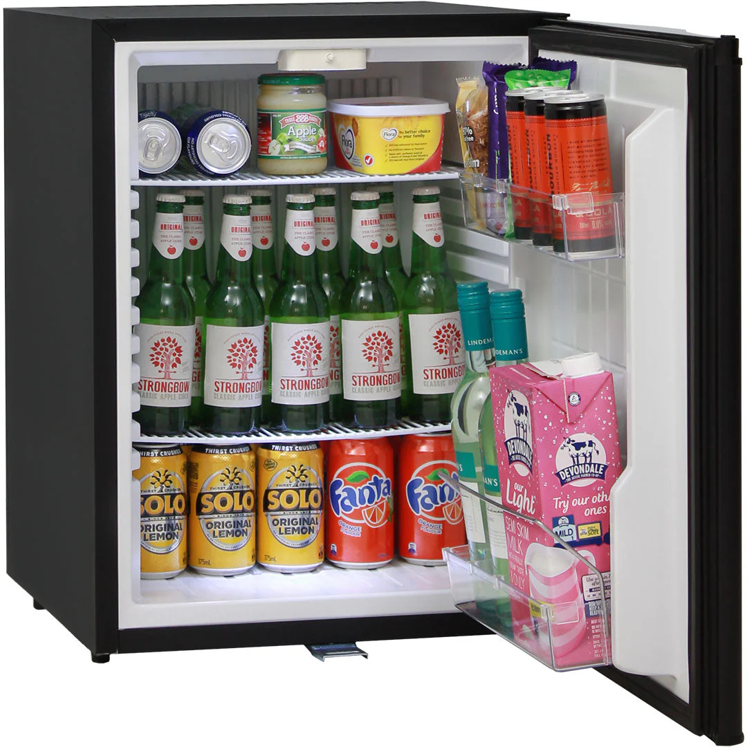Silent 60 Litre Motel Quiet Mini Bar Fridge With Solid Door - Model DW60E - Image 6