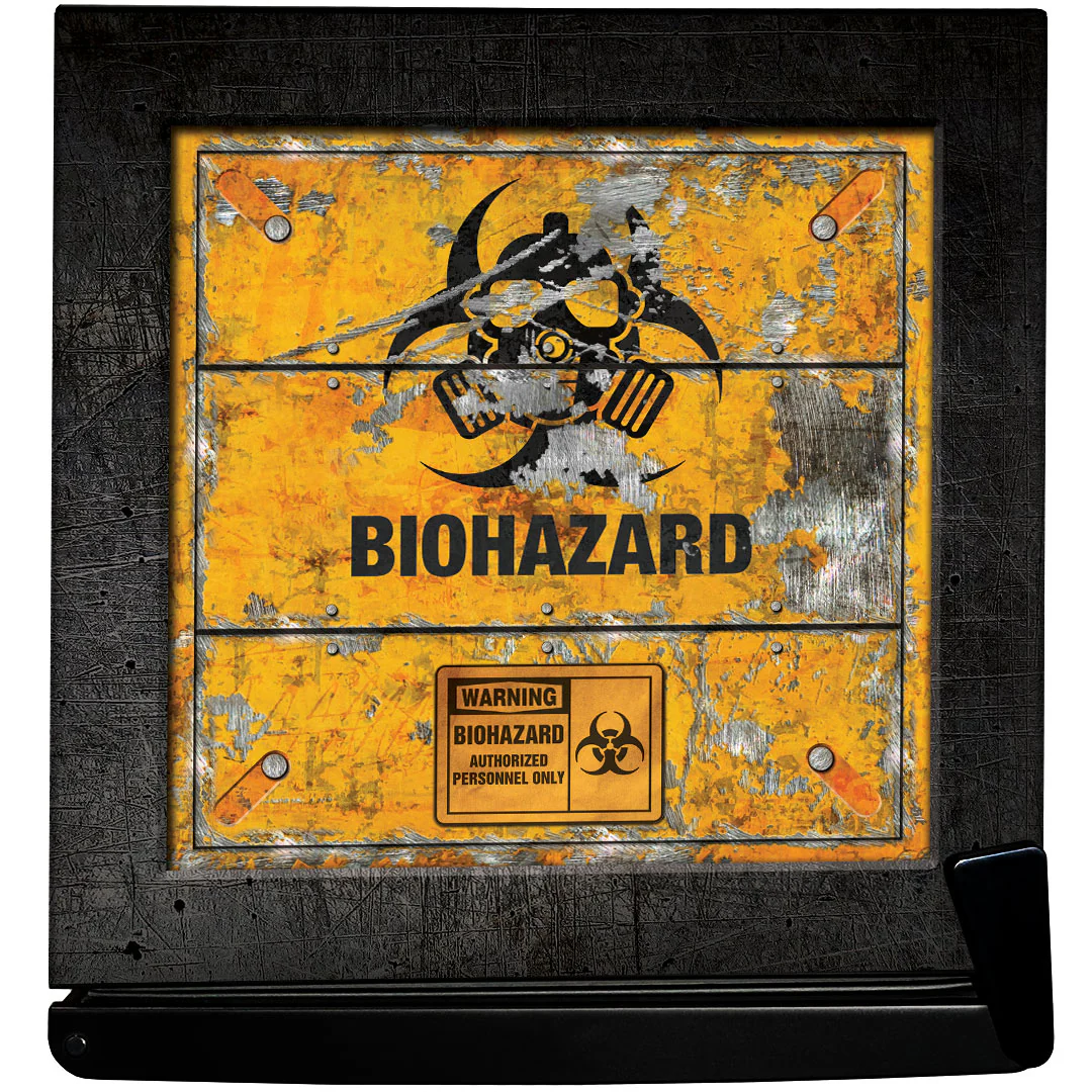 Toxic Waste Crate Design Mini Bar Fridge - A Great Gift Idea - Model BC46B-TOXIC - Image 5