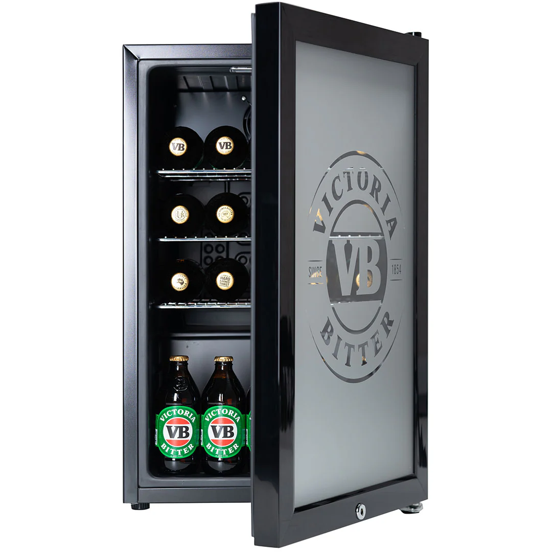 VB Branded Glass Door Bar Fridge With Cool Frosted Door Logo - Model SC70-B-VB-V1 - Image 5