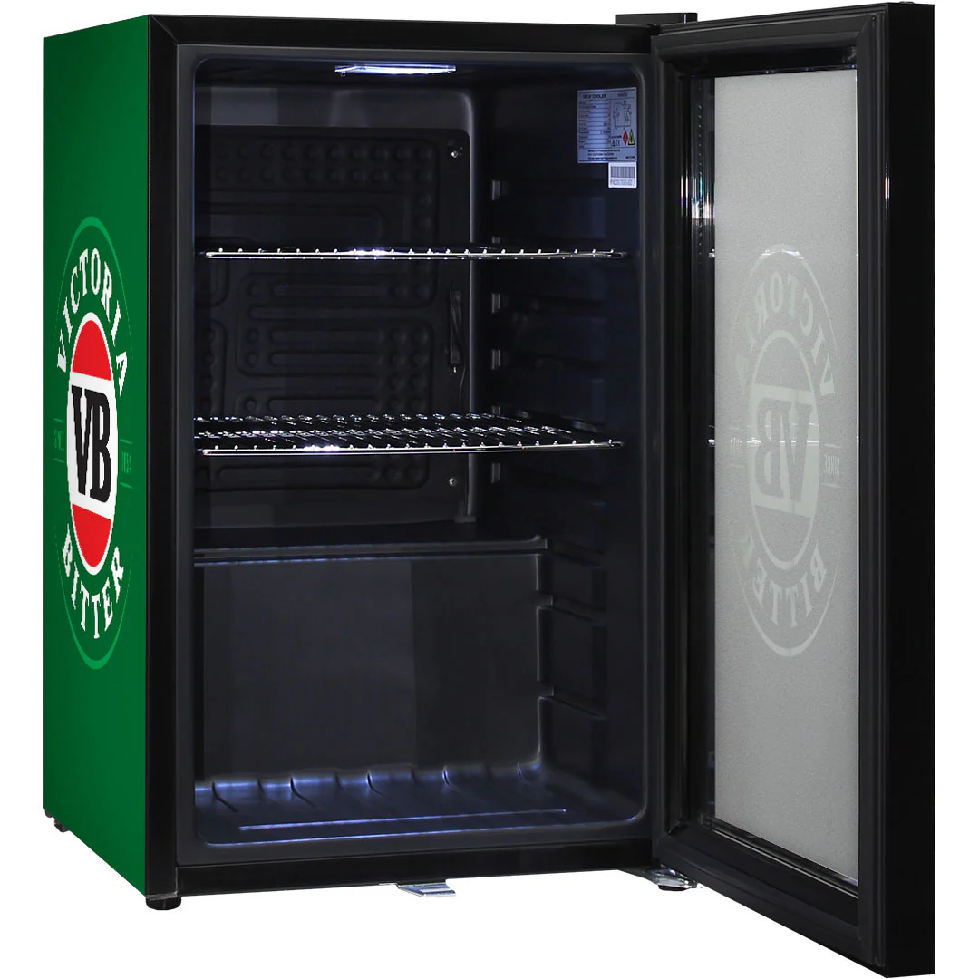 VB Branded Glass Door Bar Fridge With Cool Frosted Door Logo - Model SC70-B-VB-V1 - Image 9