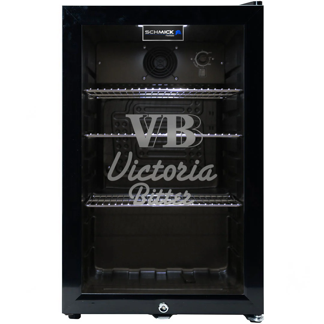 VB Original Branded Glass Door Bar Fridge With Cool Frosted Door Logo - Model SC70-B-VB-V2 - Image 5